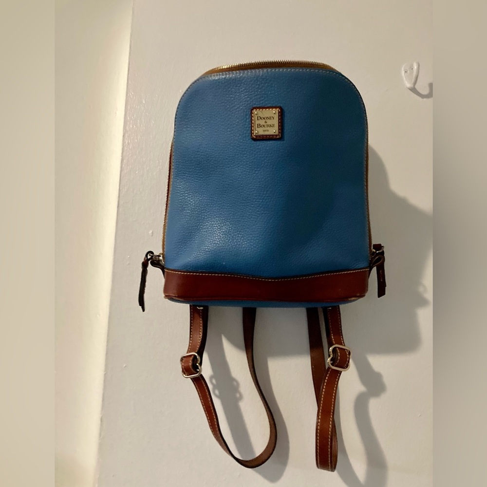 Dooney and Bourke Blue Backpack